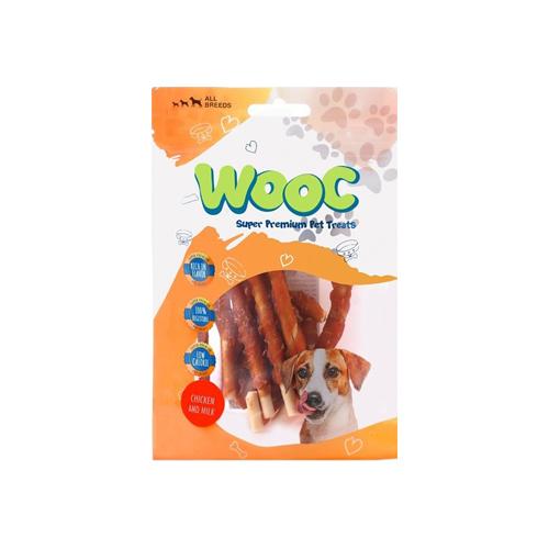 Wooc Tavuk Sargılı Sütlü Stick Köpek Ödül Maması (80 g)