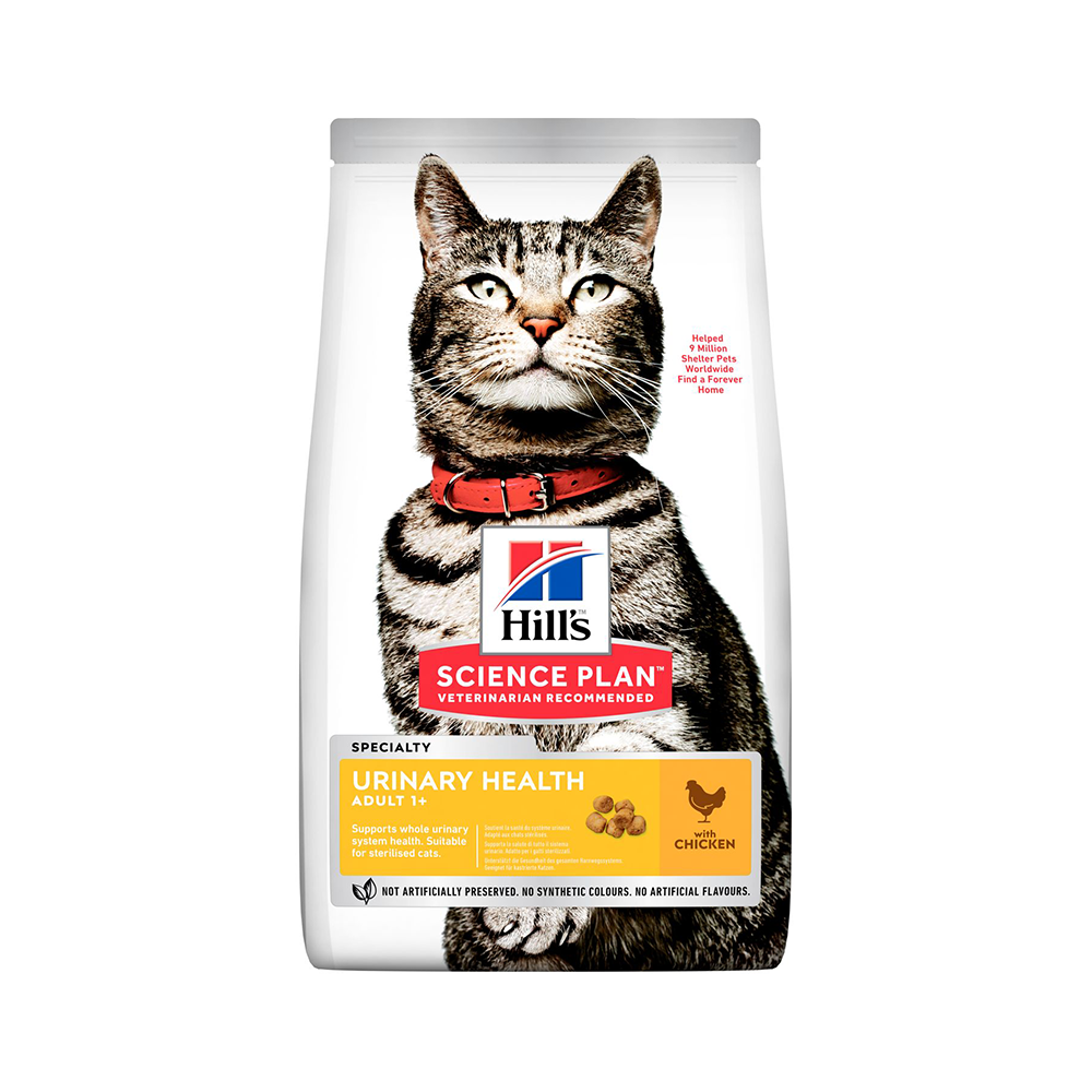 Hill's Science Plan İdrar Yolu Destekleyici Tavuk Etli Yetişkin Kedi Maması (1,5 kg)