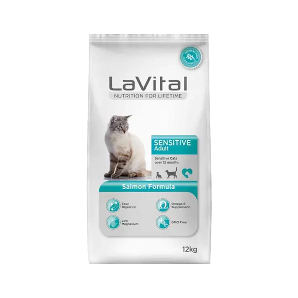 La Vital Somonlu Yetişkin Kedi Maması (12 kg)