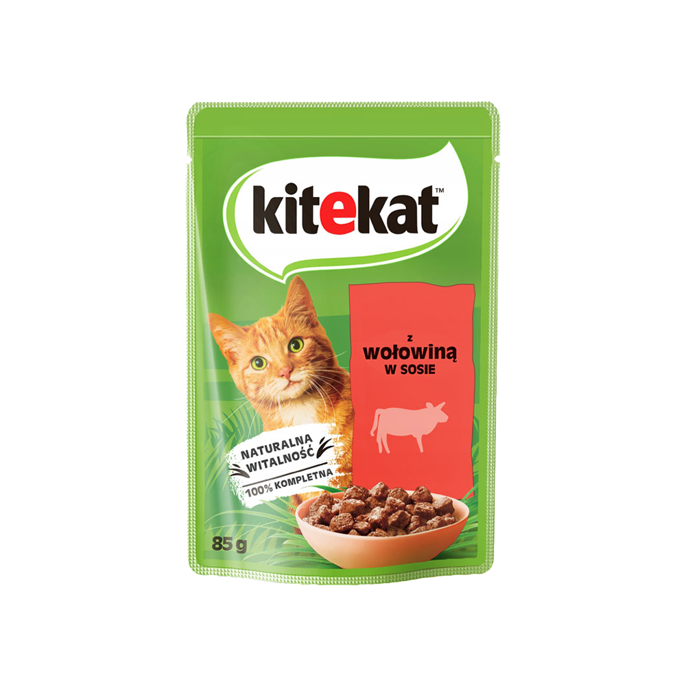 Kitekat Sığır Etli Kedi Maması (85 g)