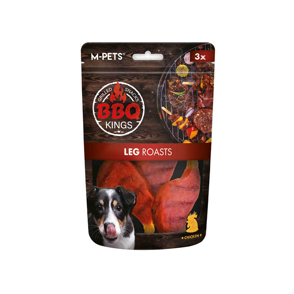 M-Pets BBQ Kings Leg Roasts Tavuk Etli Köpek Ödül Maması (70 g)