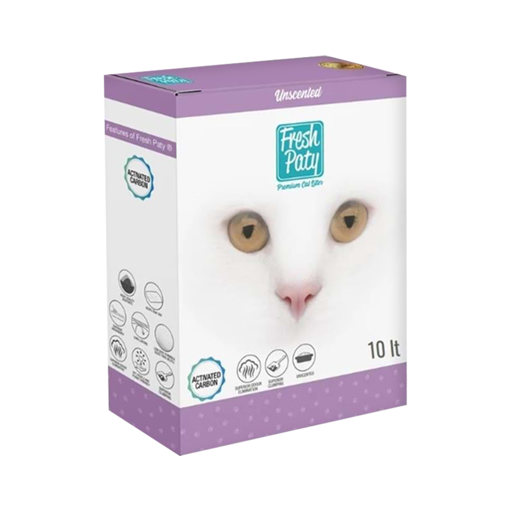 Fresh Paty Aktif Karbon Kokusuz Kedi Kumu (10 L)