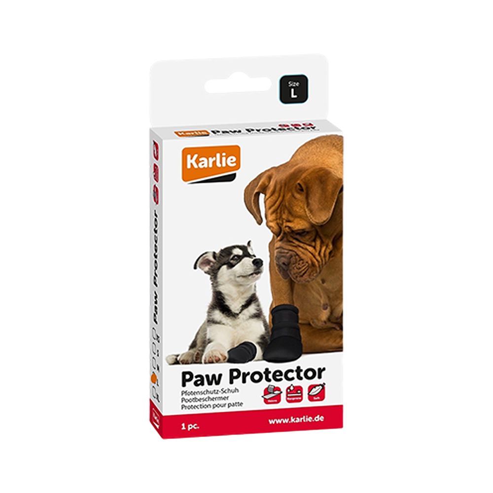 Karlie Köpek Pati Koruyucu Siyah (L)