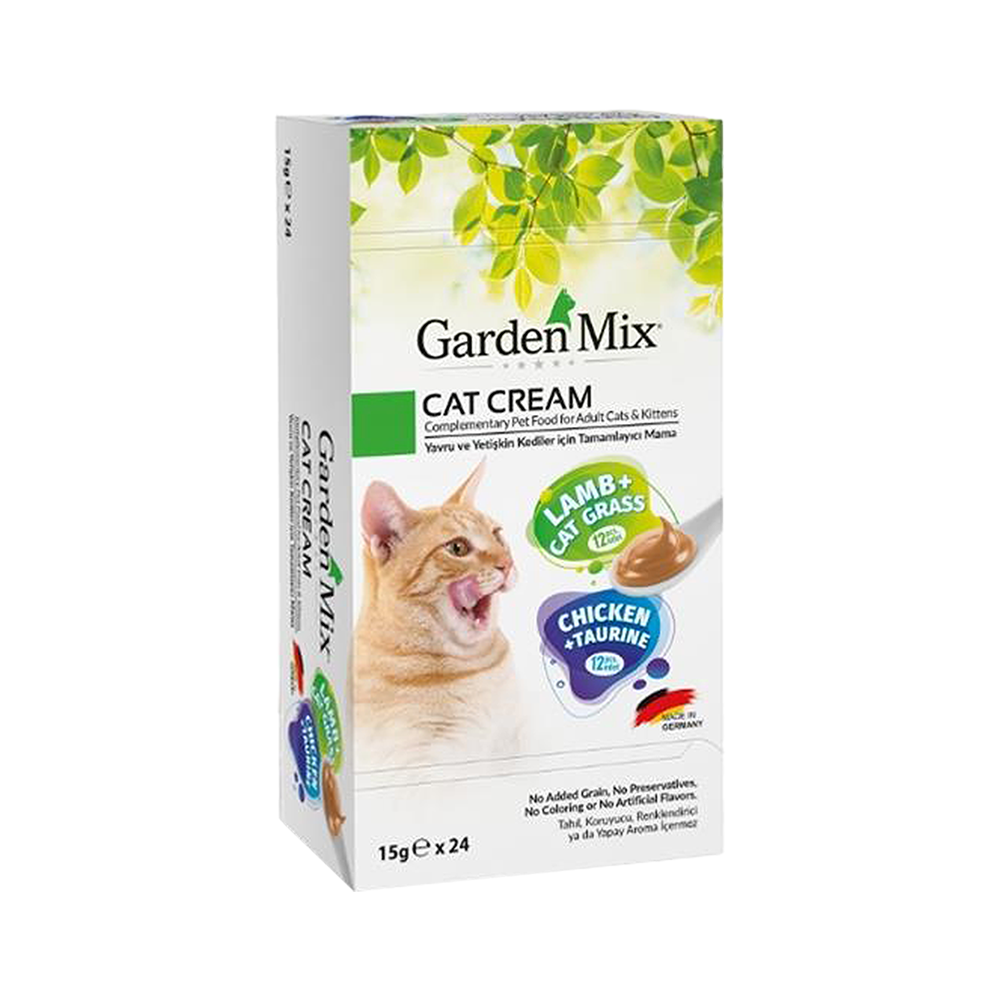 Gardenmix Kedi Ödül Kreması XXL Tavuk +Kuzu (24 x 15 g)