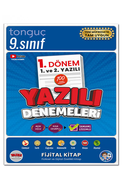 9. Sınıf Yazılı Denemeleri 1. Dönem 1 ve 2. Yazılı