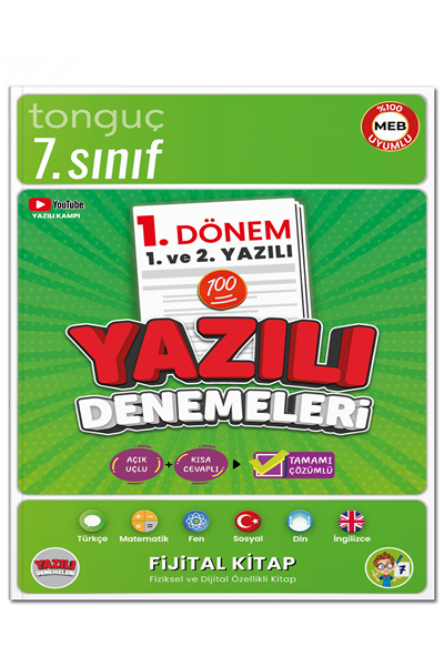 7. Sınıf Yazılı Denemeleri 1. Dönem 1 ve 2. Yazılı
