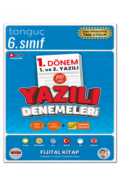 6. Sınıf Yazılı Denemeleri 1. Dönem 1 ve 2. Yazılı