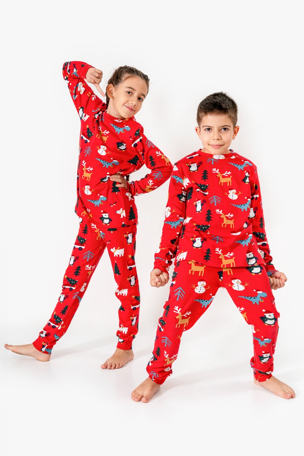 Yeni yıl pijama takımı