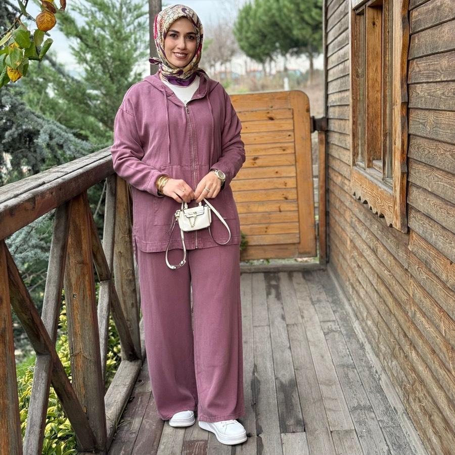 Tensel kot takım/mürdüm