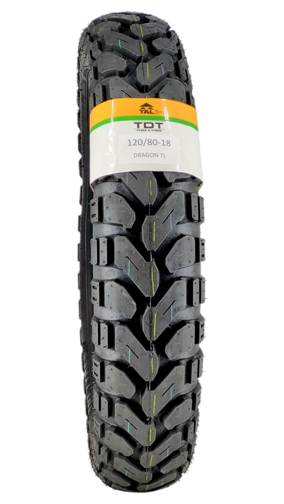 TDT TYRES HERO X PULSE ARKA LASTİK 120/80-18 TL (TUBELESS - DUBLEKS) DRAGON