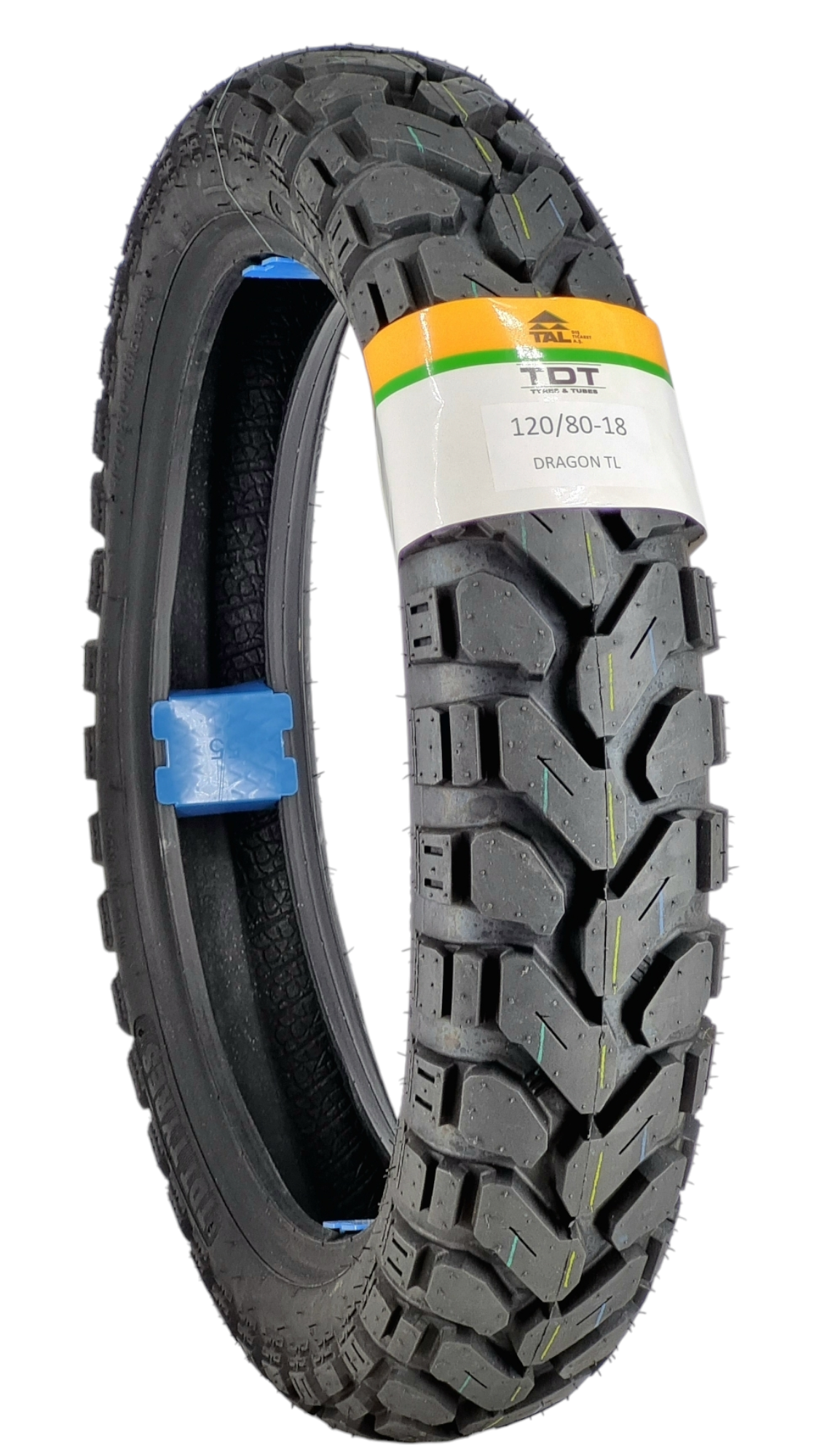 TDT TYRES HERO X PULSE ARKA LASTİK 120/80-18 TL (TUBELESS - DUBLEKS) DRAGON
