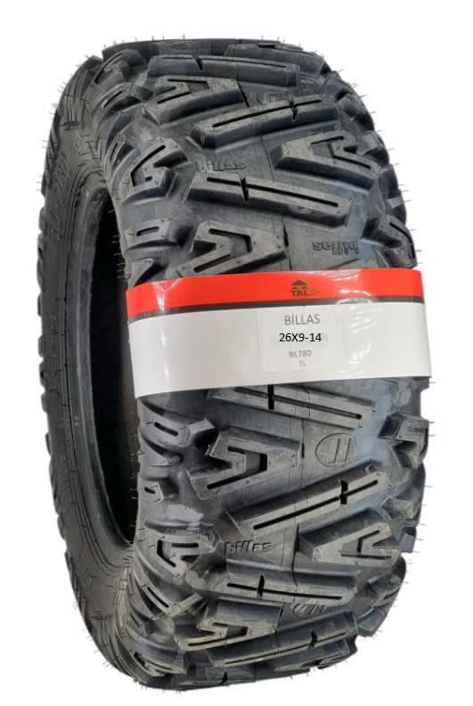 Billas ATV LASTİĞİ 26X19-14 TL (TUBELESS - DUBLEKS) BL780