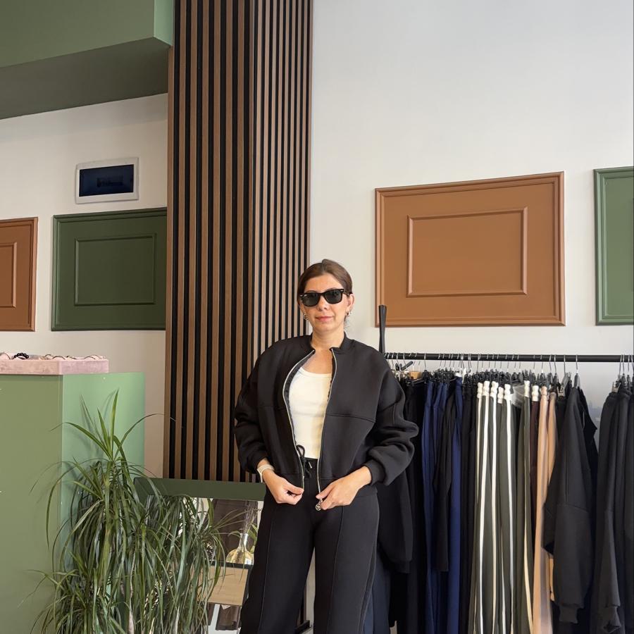 3 iplik şardonlu eşofman takımı