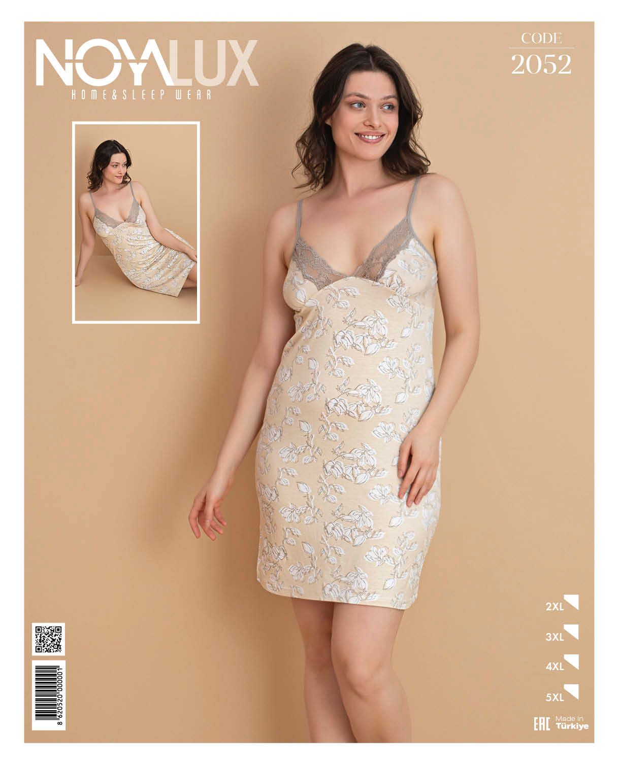 Noyalüx İp Askılı Gecelik 2052