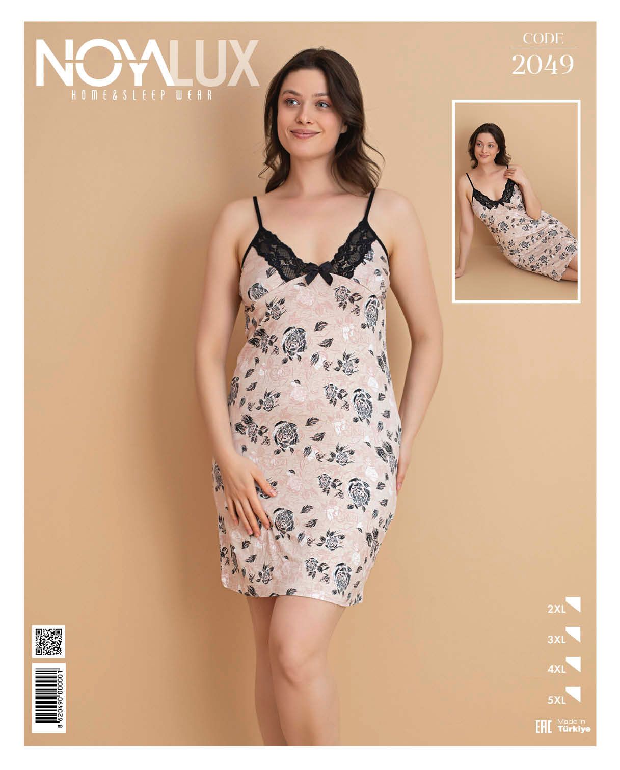 Noyalüx İp Askılı Gecelik 2049