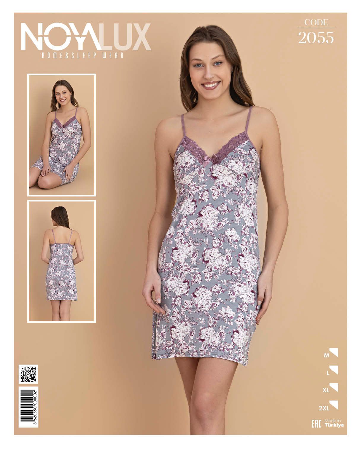 Noyalüx İp Askılı Gecelik 2055