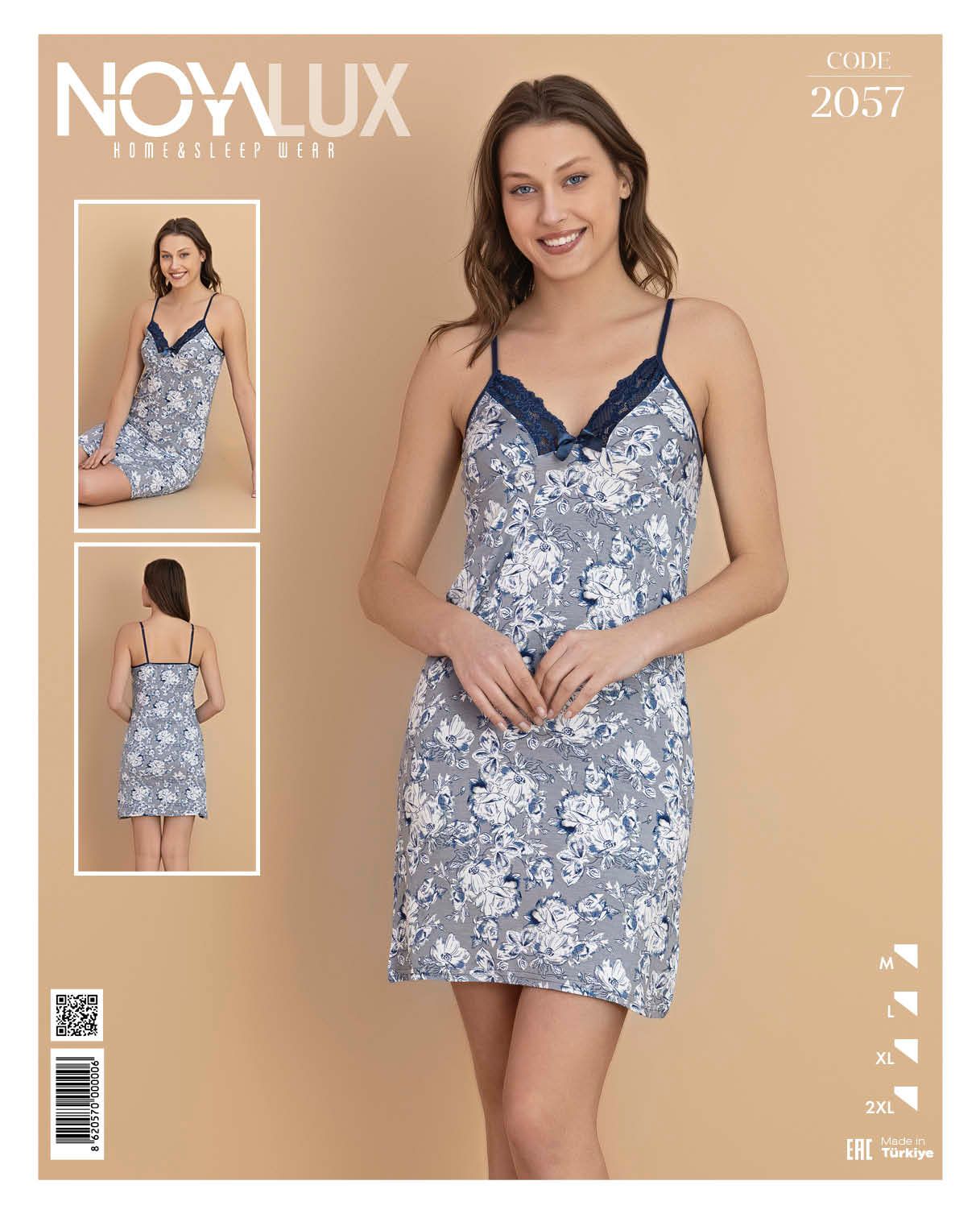 Noyalüx İp Askılı Gecelik 2057