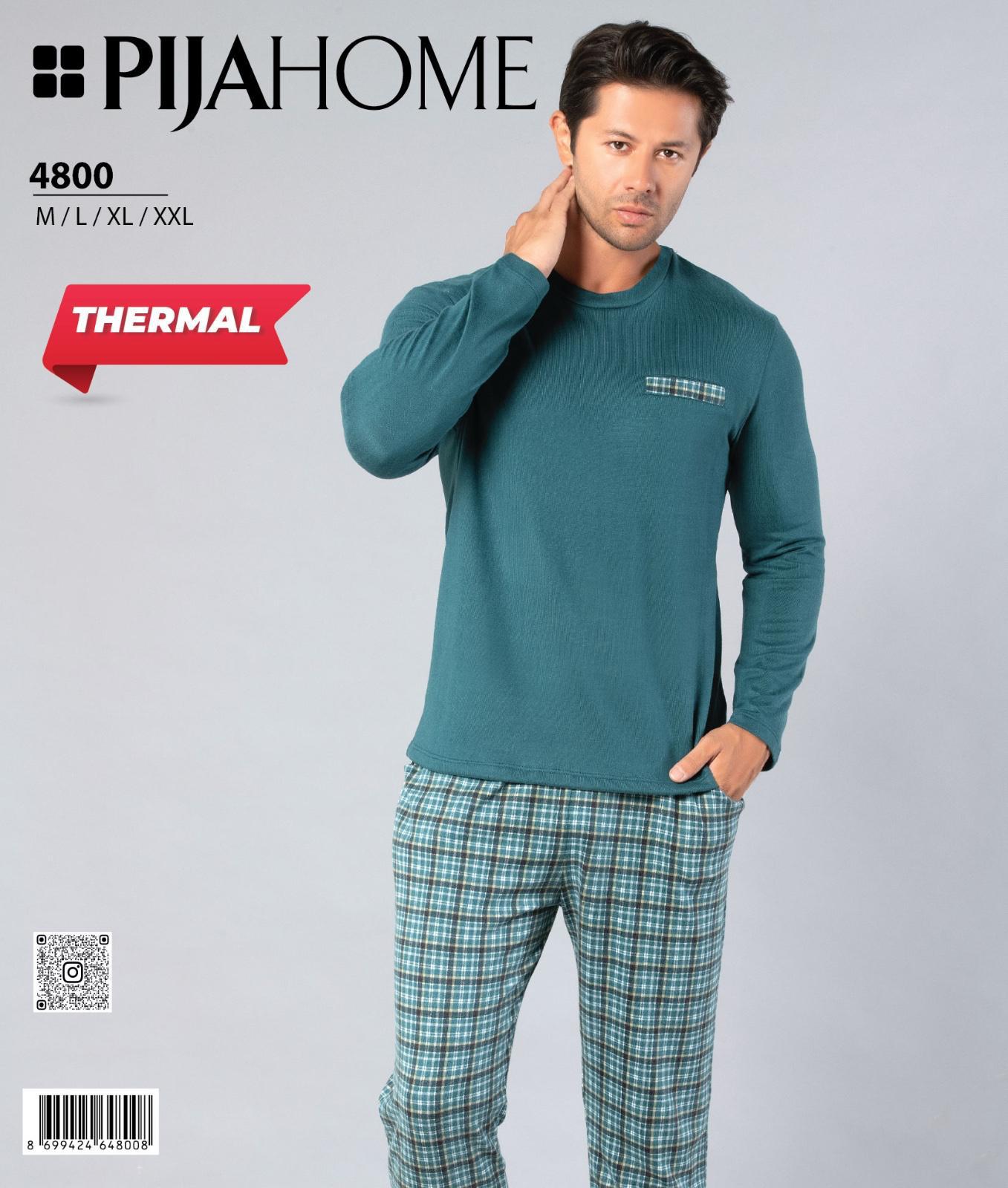 Termal Erkek Pijama Takımı 4800