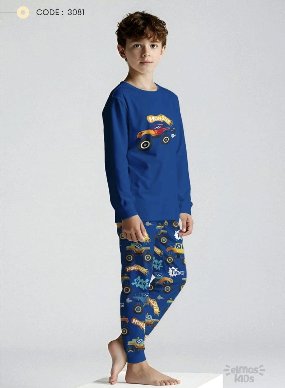 Erkek Çocuk Pijama Takımı 3081