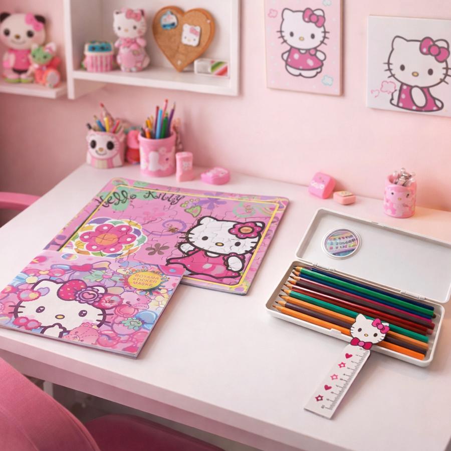 Hello Kitty Çocuk Etkinlik Seti