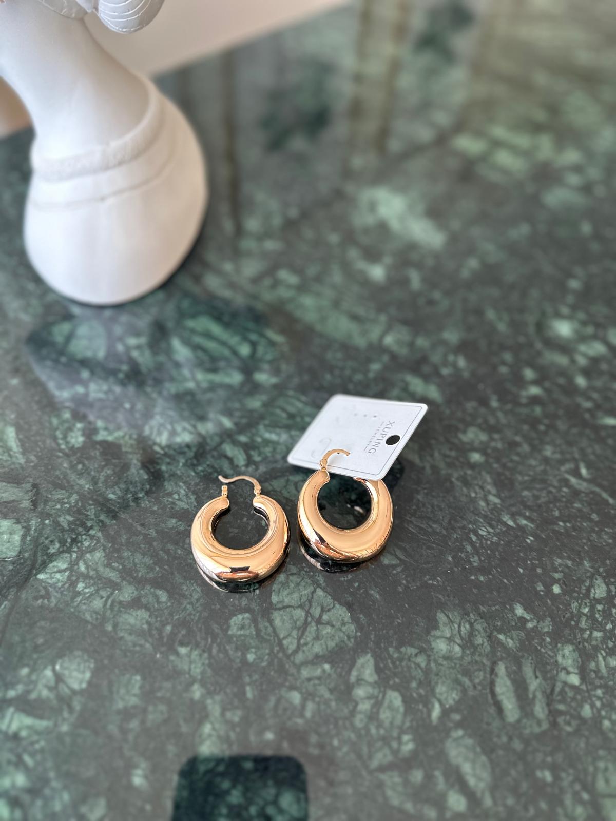 14K Halka Küpe