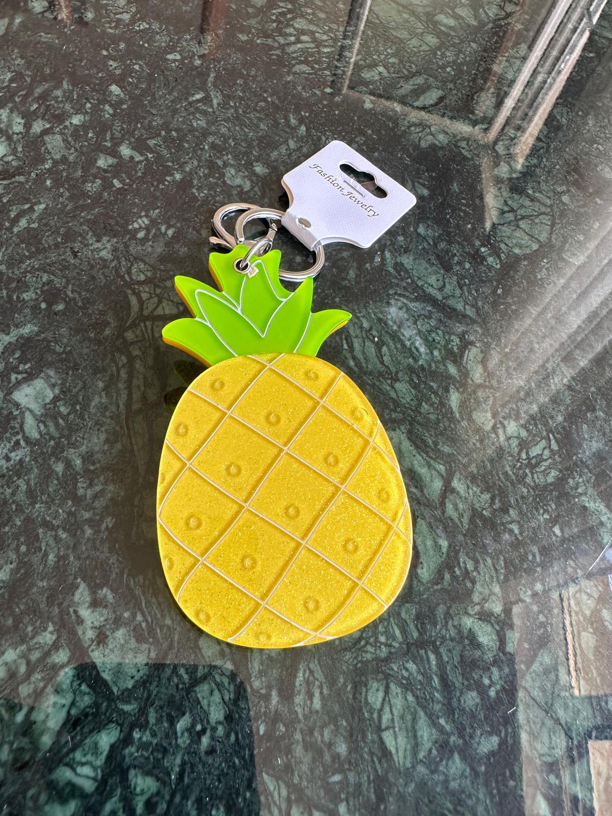 Ananas Aksesuar Çanta Charmı