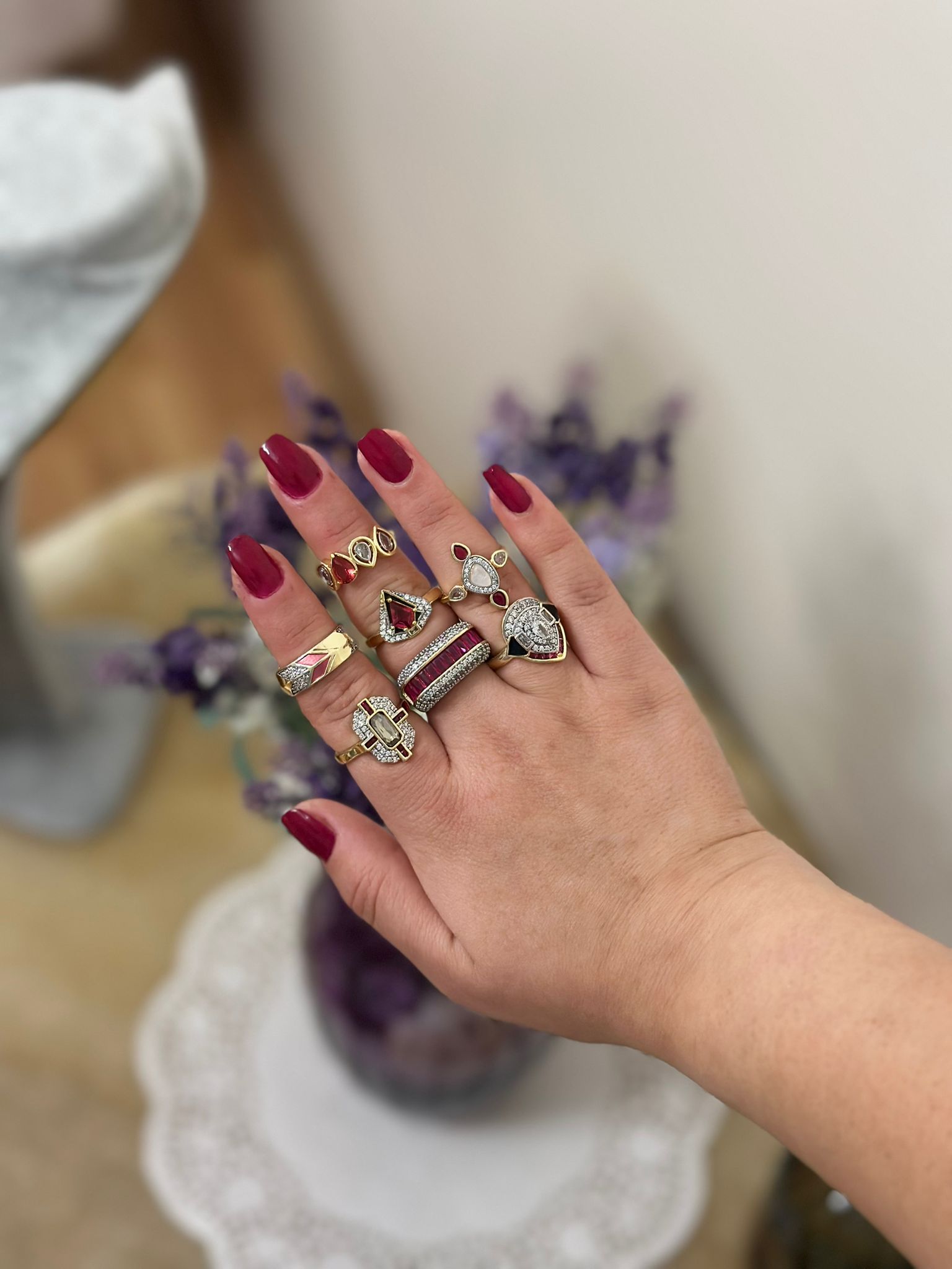 Marka Taşlı Yüzük