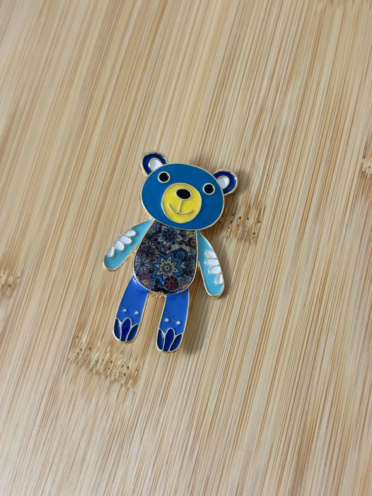 Renkli Ayıcık Broş