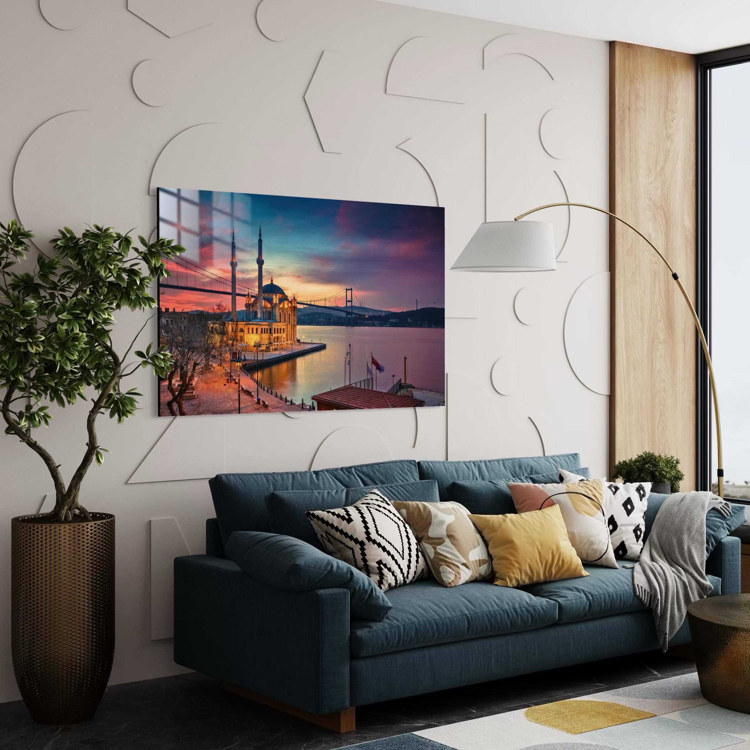 Büyük Mecidiye Cami Cam Tablo