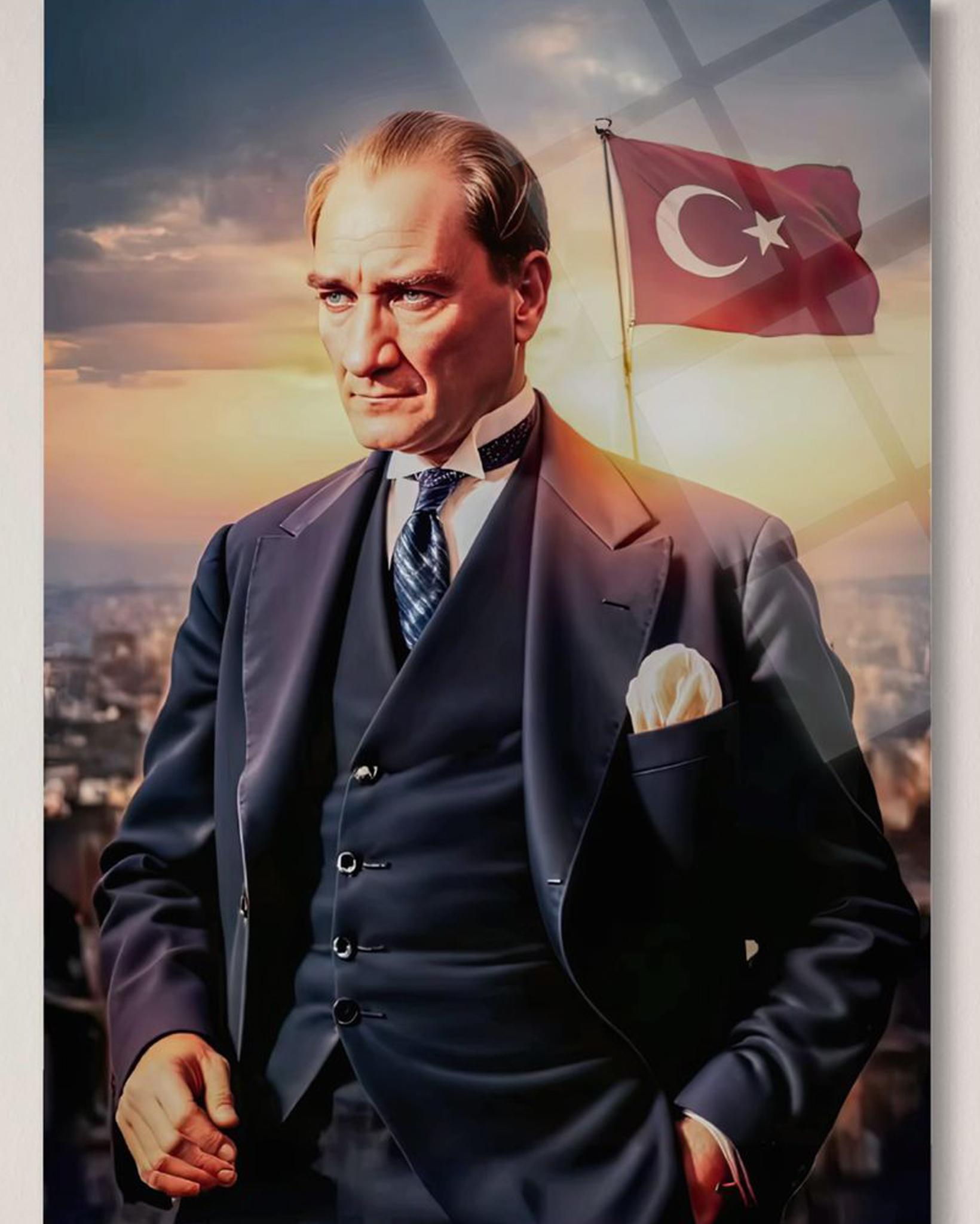 Atatürk Cam Tablo