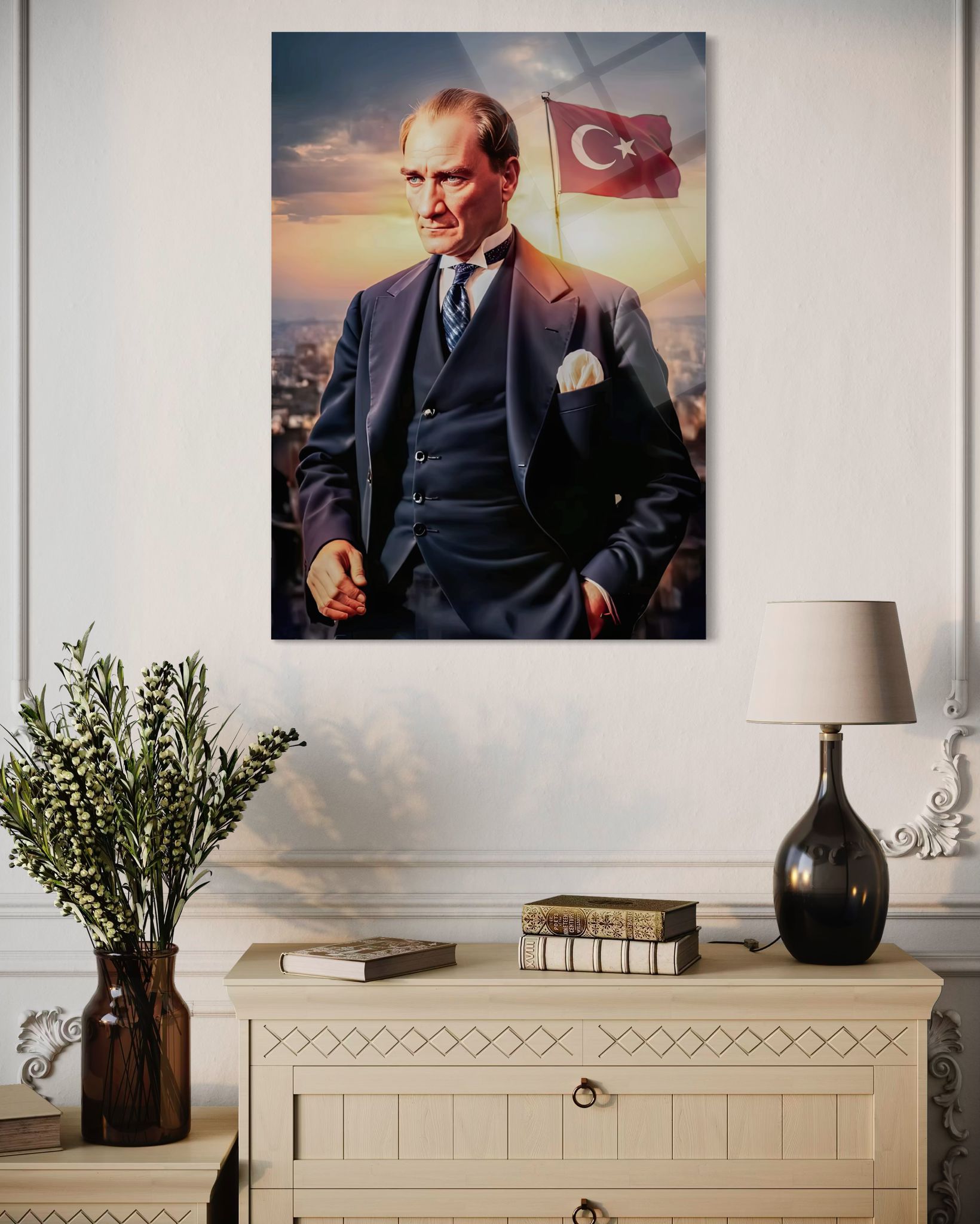 Atatürk Cam Tablo
