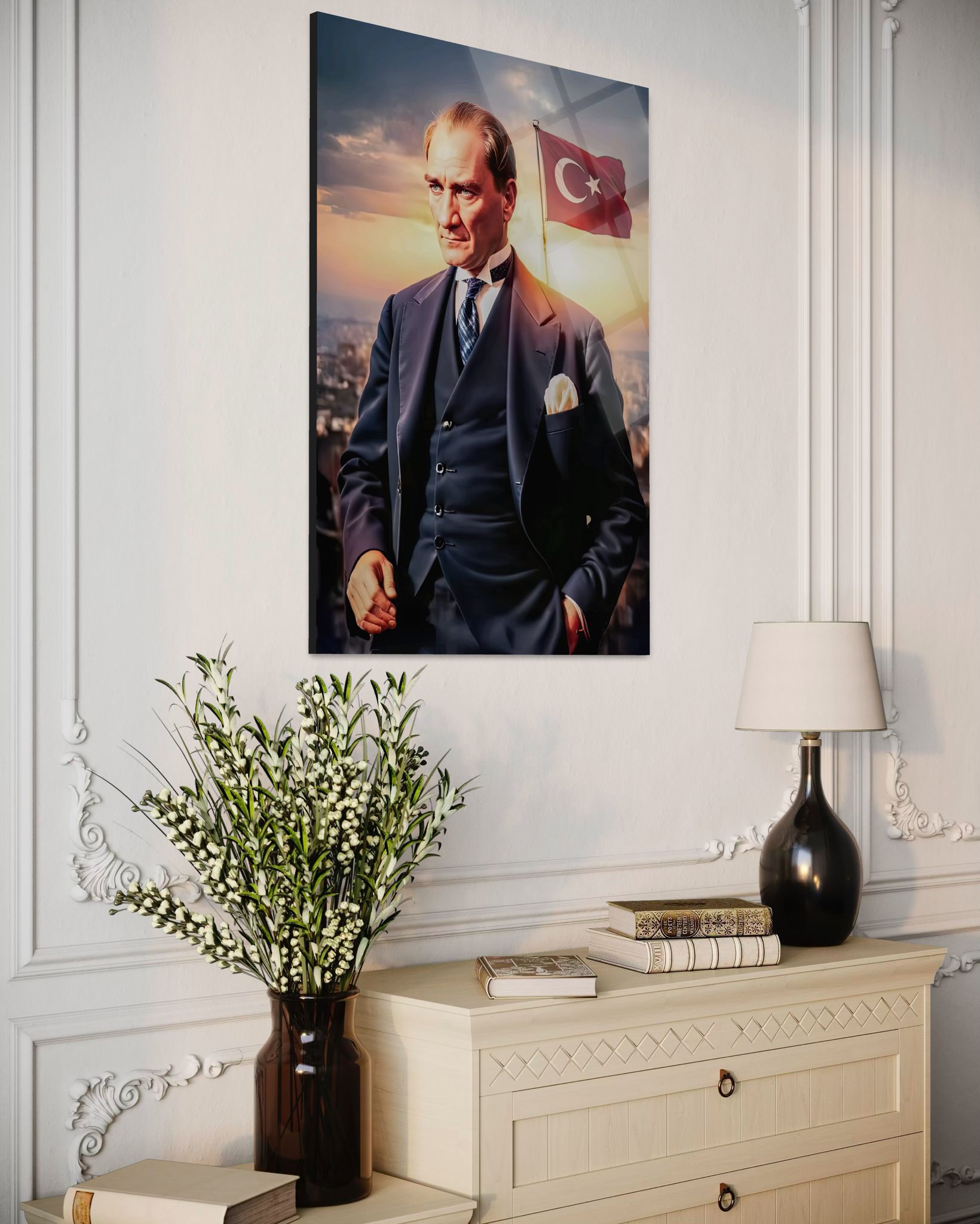 Atatürk Cam Tablo