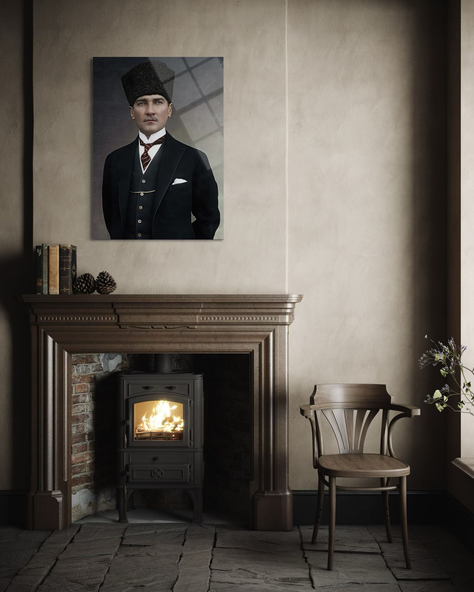 Atatürk Cam Tablo