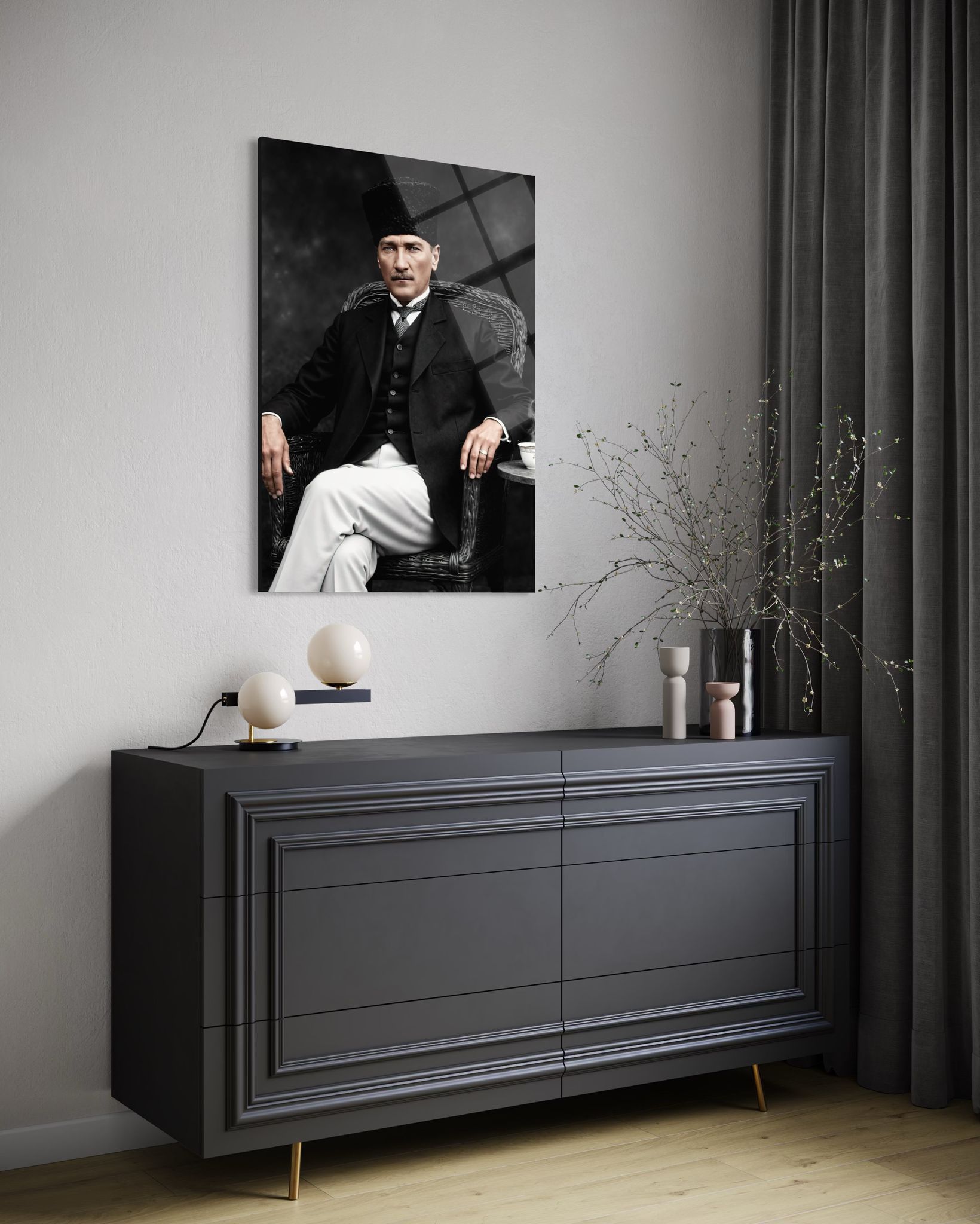 Atatürk Cam Tablo