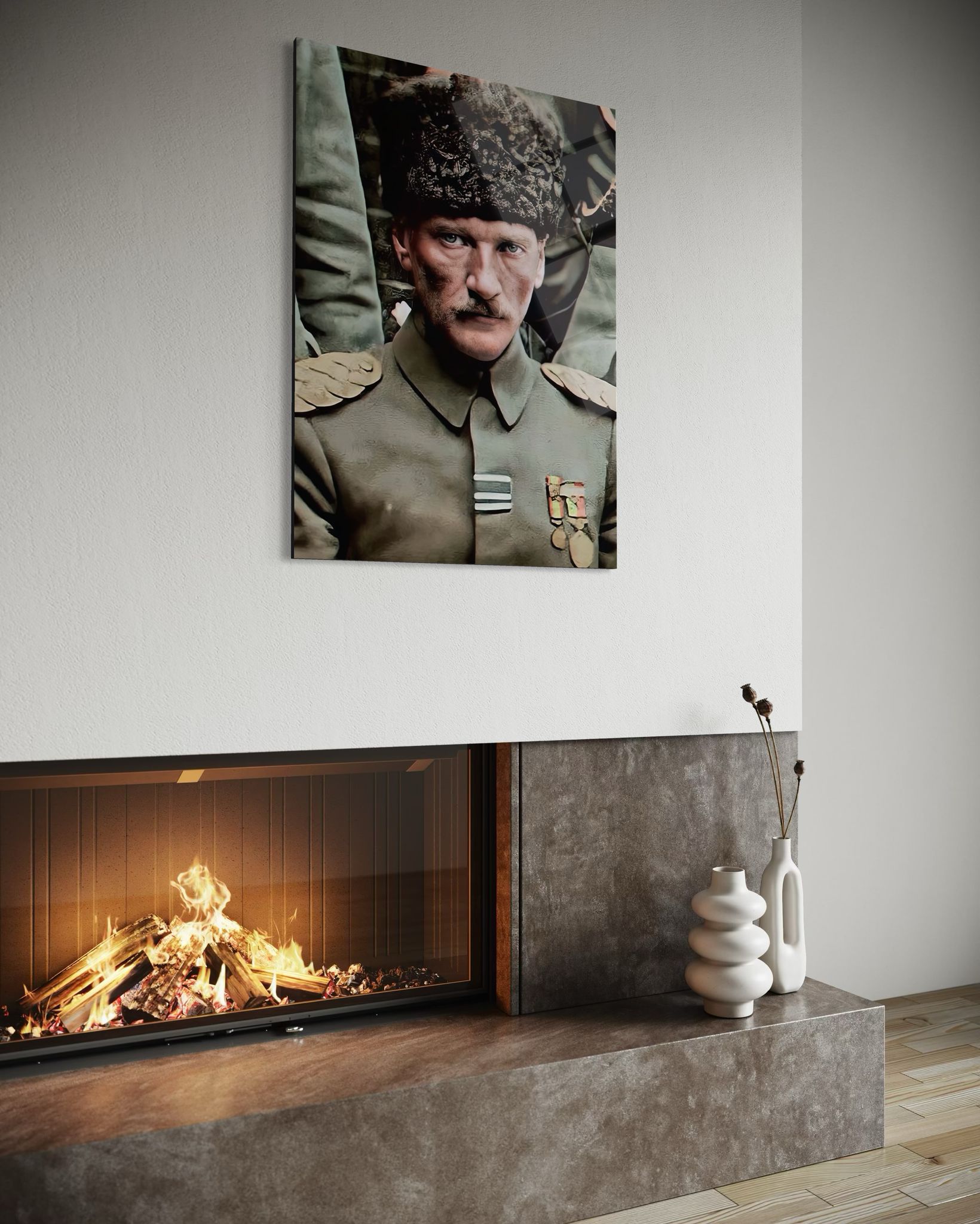 Atatürk Cam Tablo