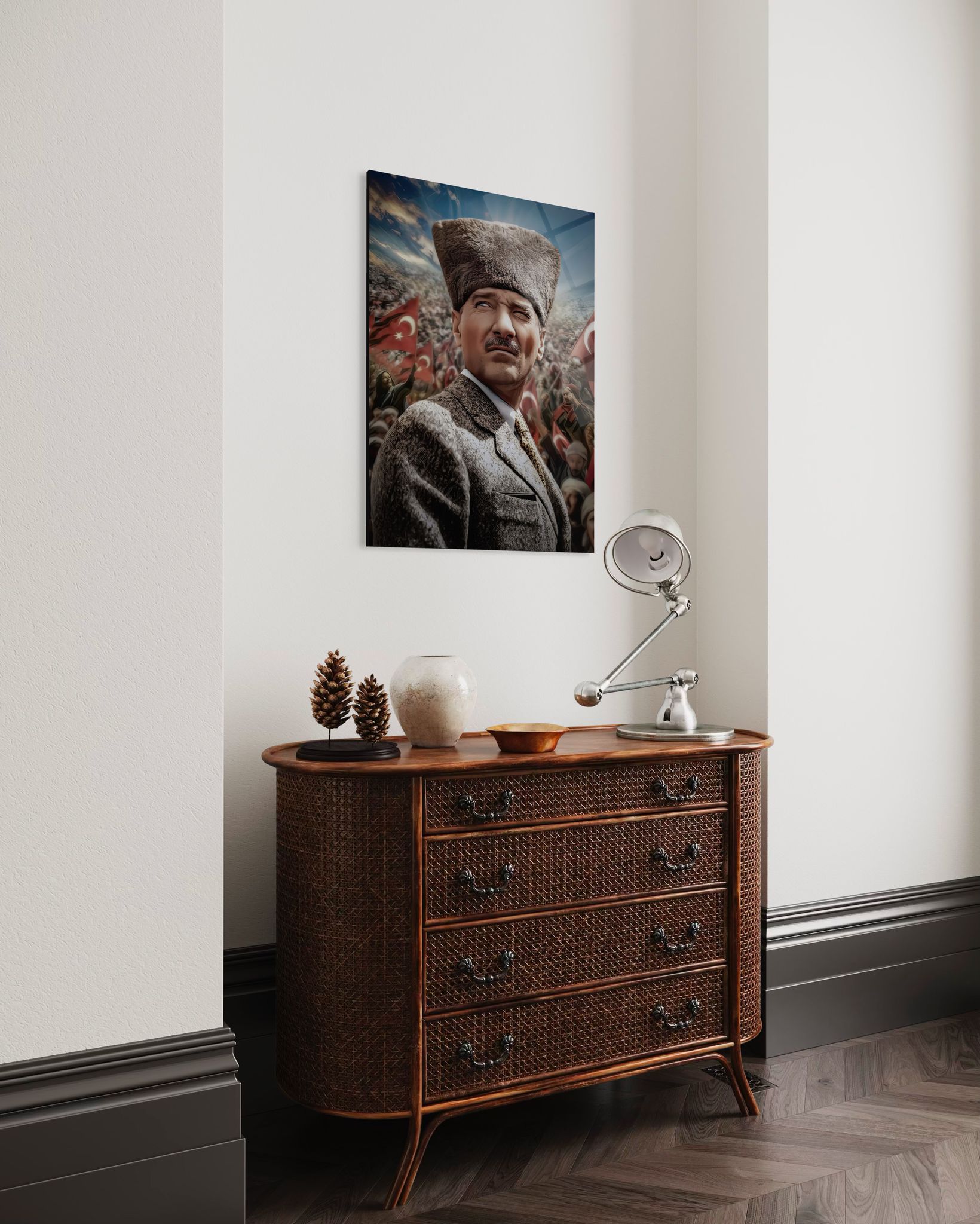 Atatürk Cam Tablo