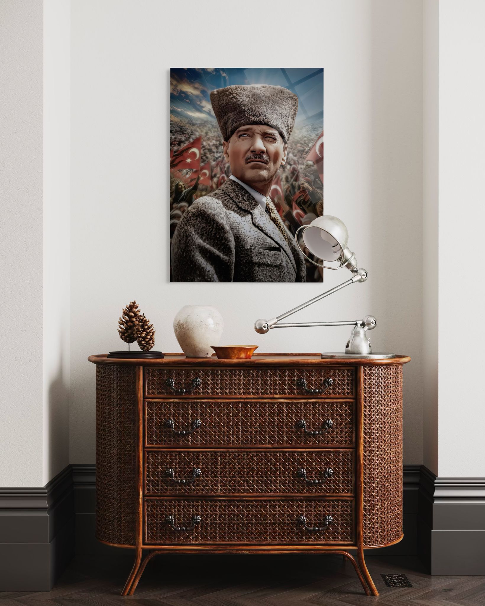 Atatürk Cam Tablo