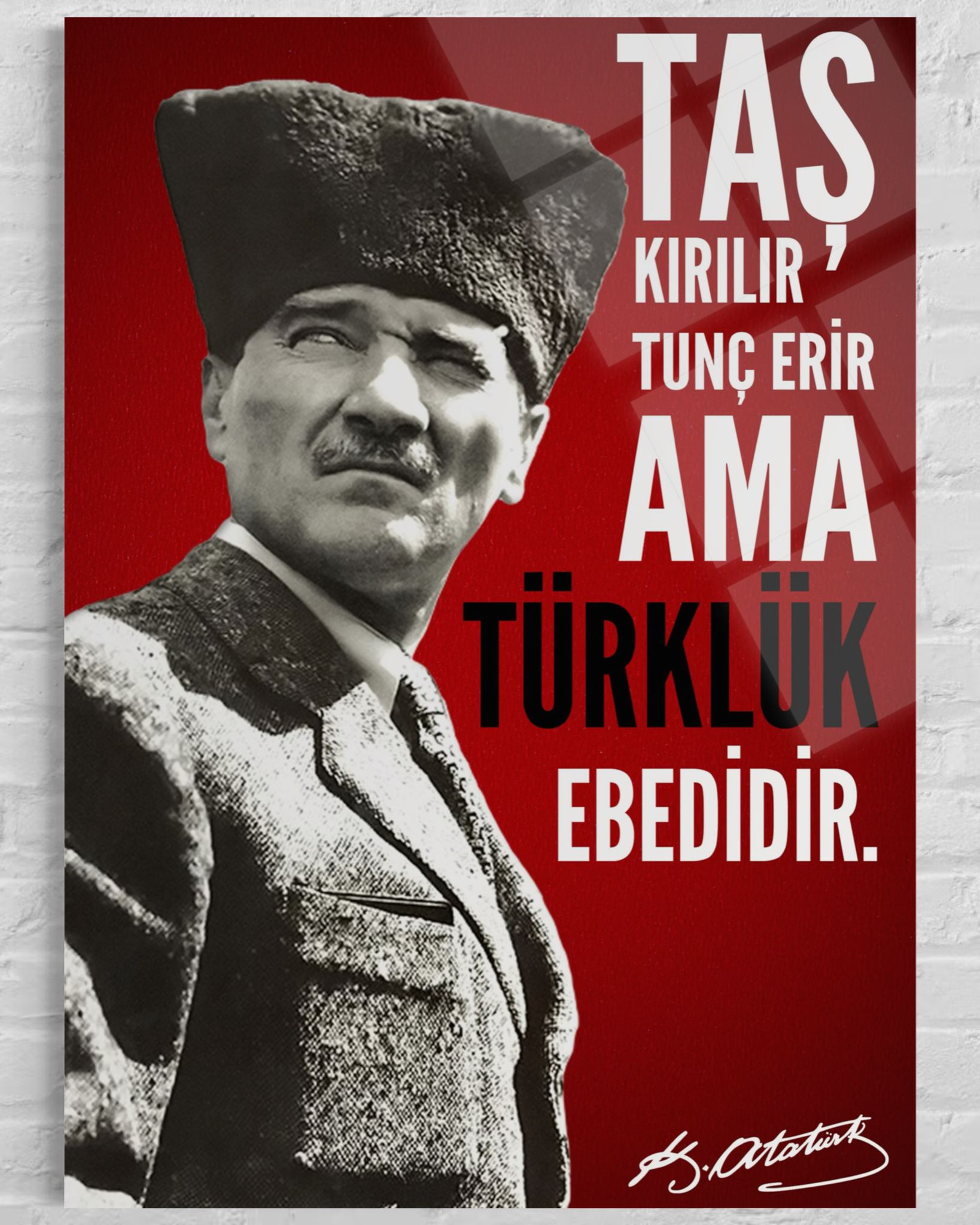 Atatürk Cam Tablo