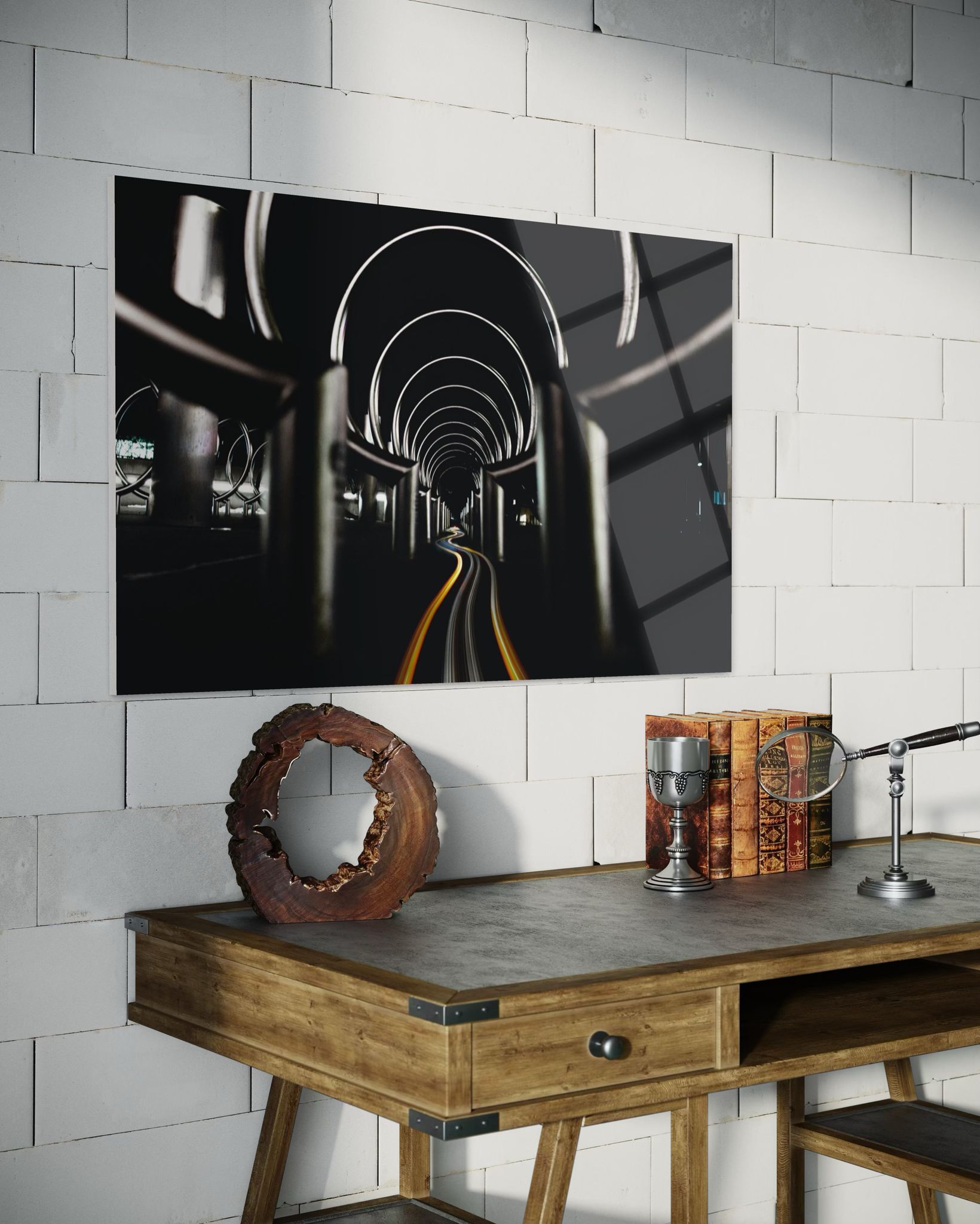 Modern - Sanat Cam Tablo