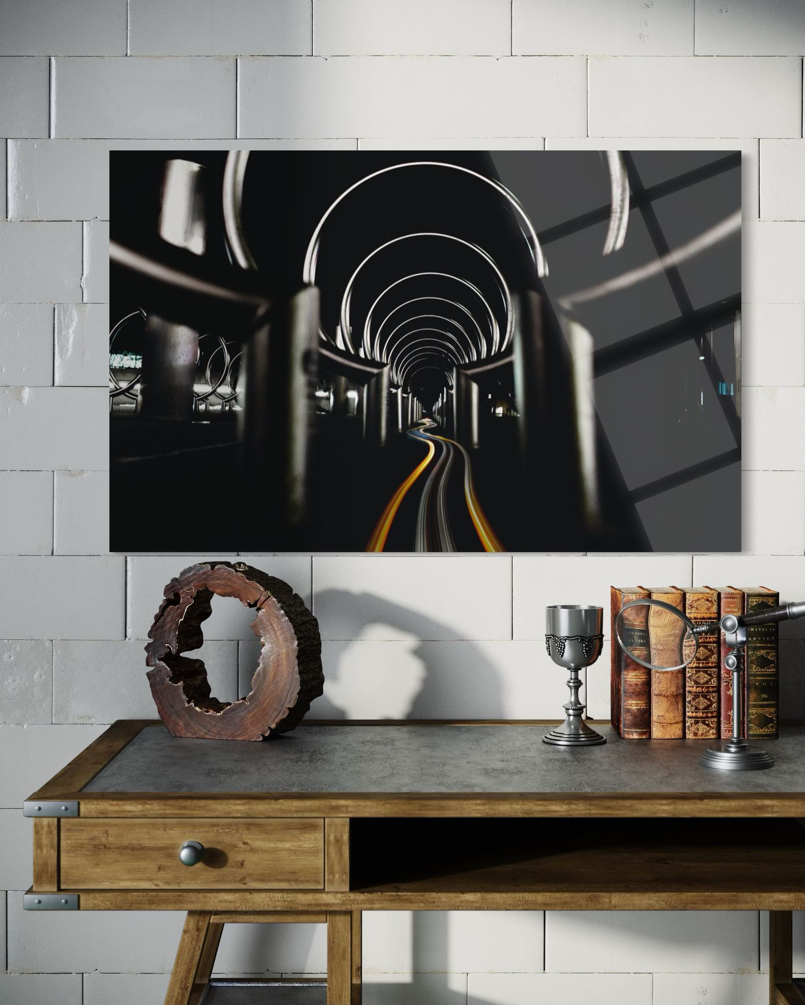 Modern - Sanat Cam Tablo