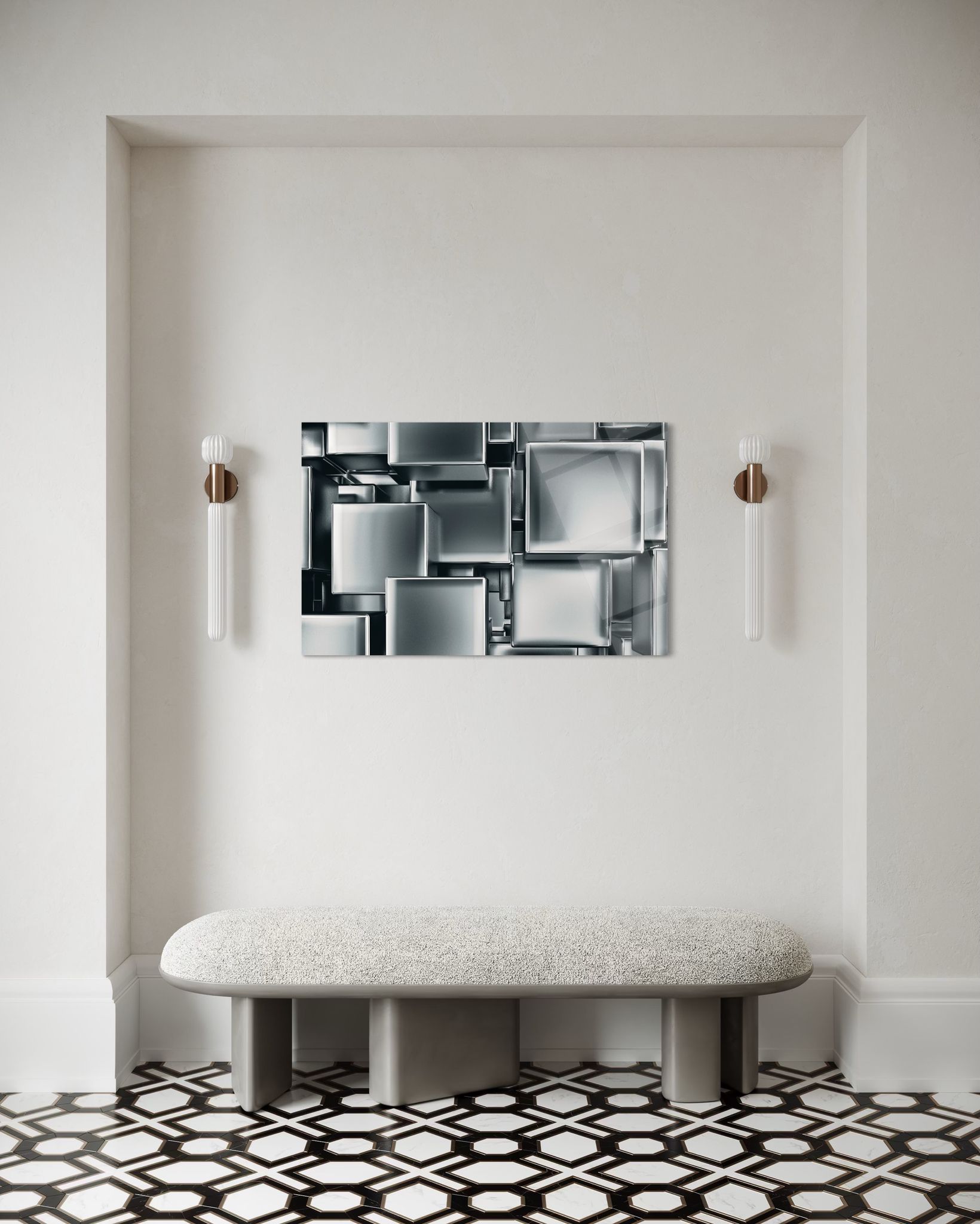 Modern - Sanat Cam Tablo