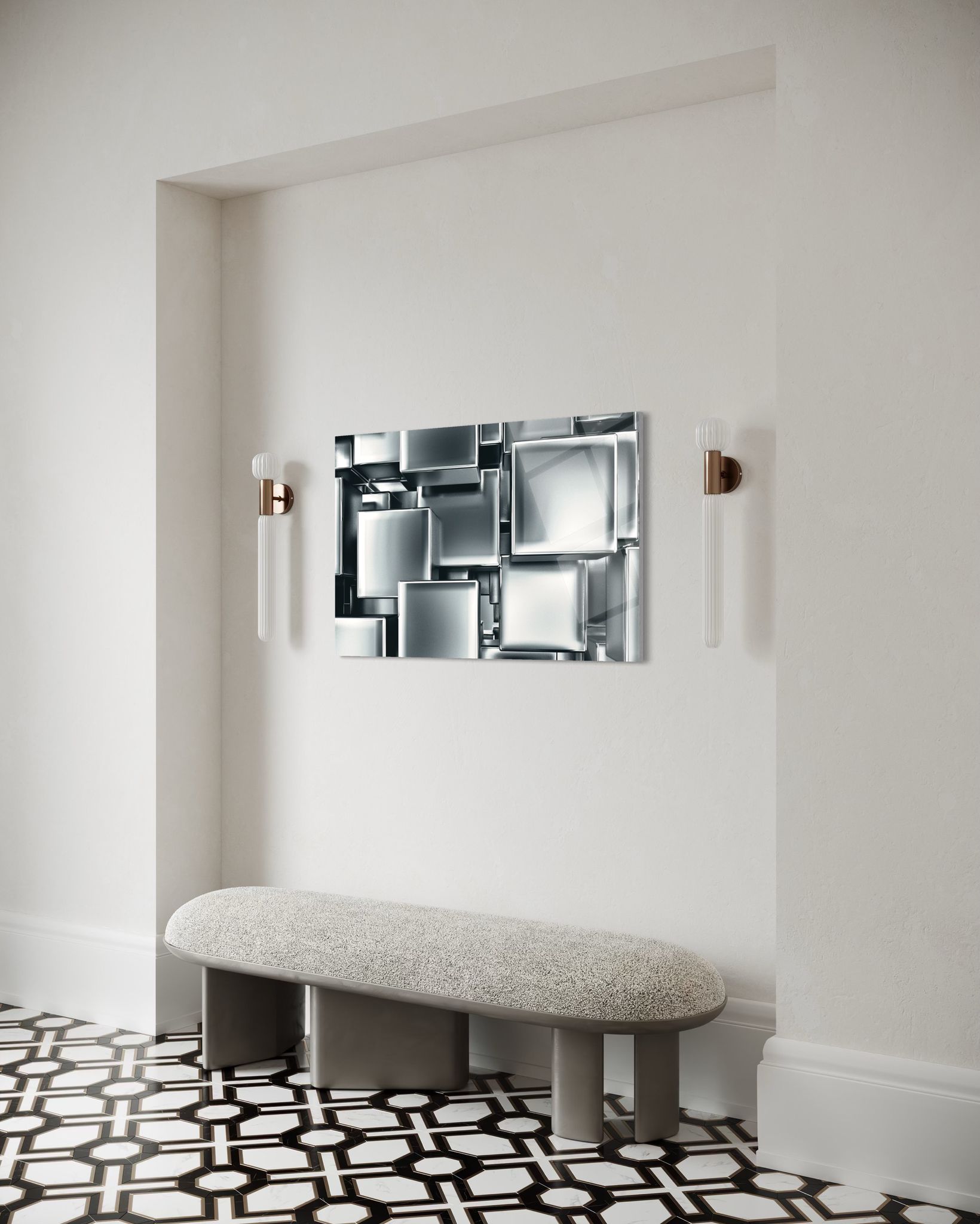 Modern - Sanat Cam Tablo