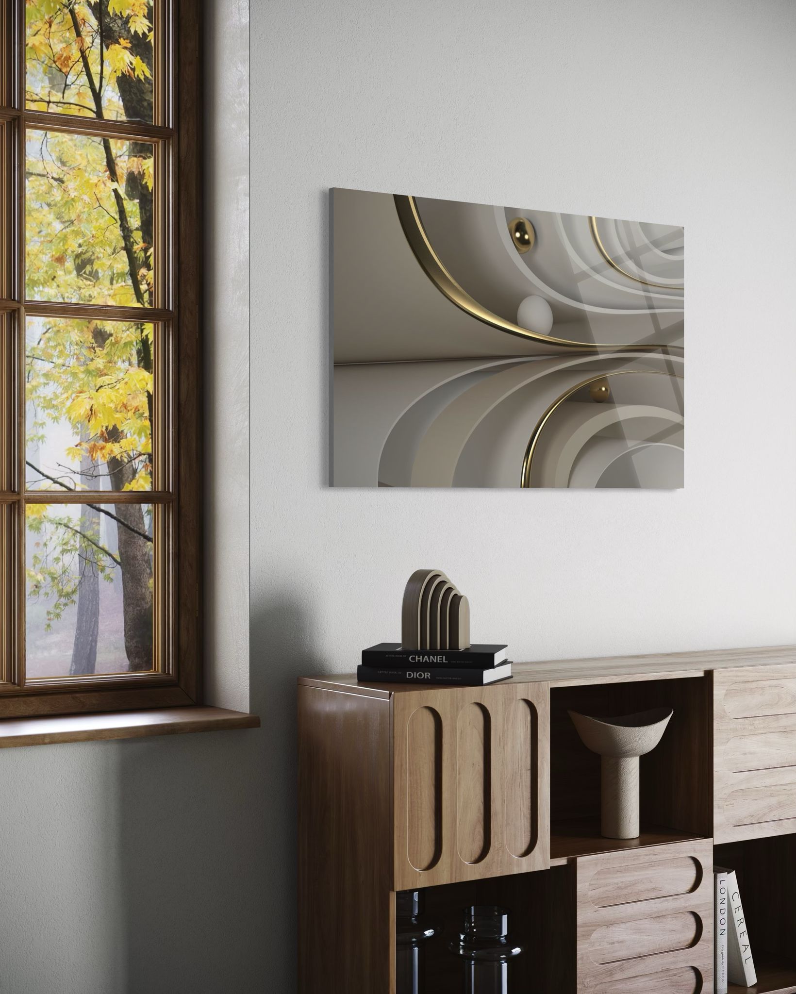 Modern - Sanat Cam Tablo