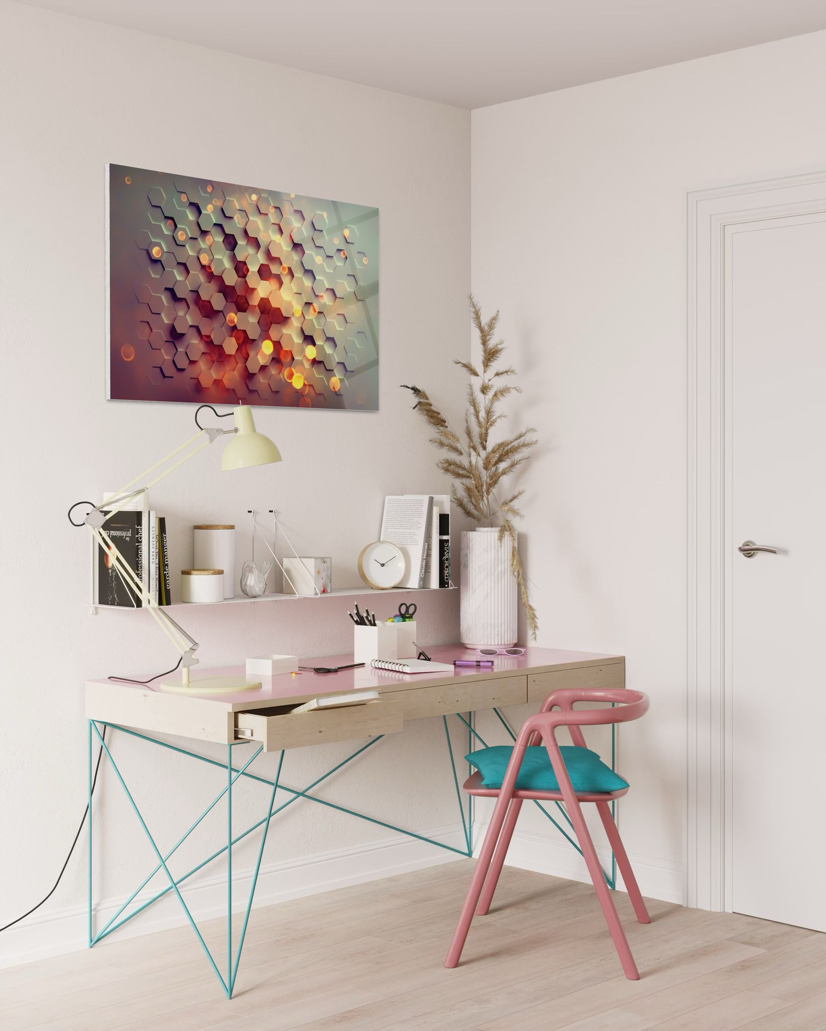 Modern - Sanat Cam Tablo