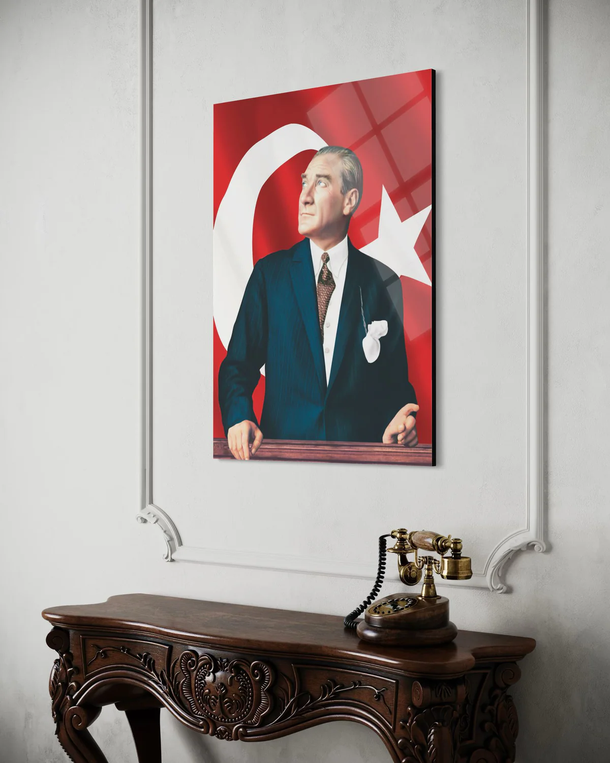 Atatürk Cam Tablo