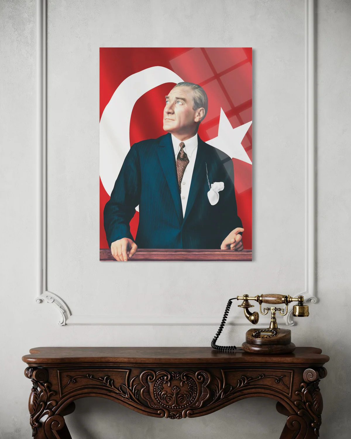 Atatürk Cam Tablo