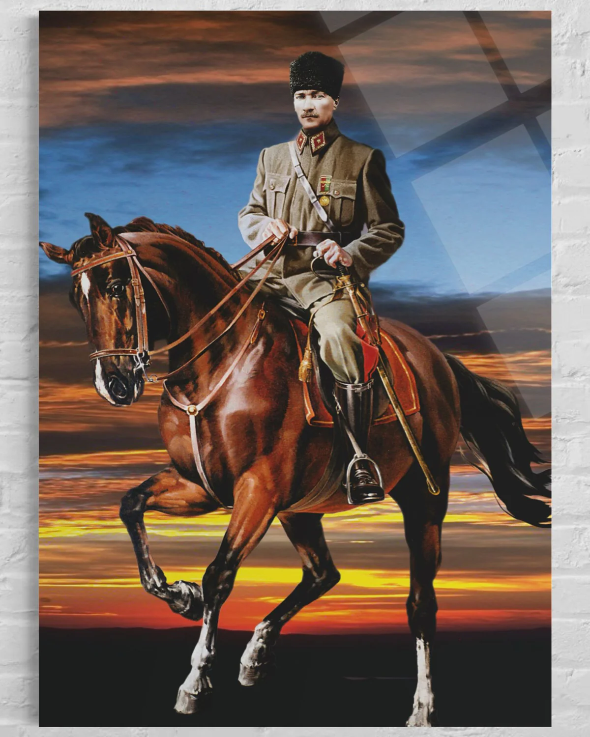 Atatürk Cam Tablo