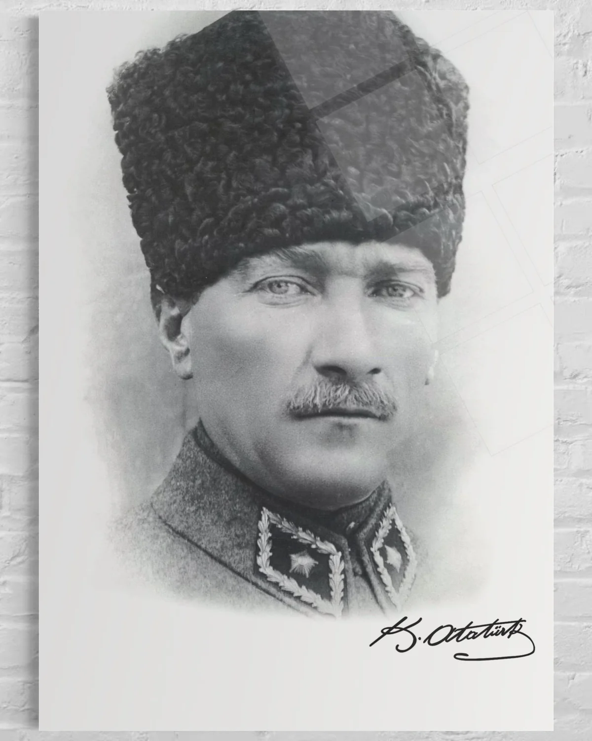 Atatürk Cam Tablo