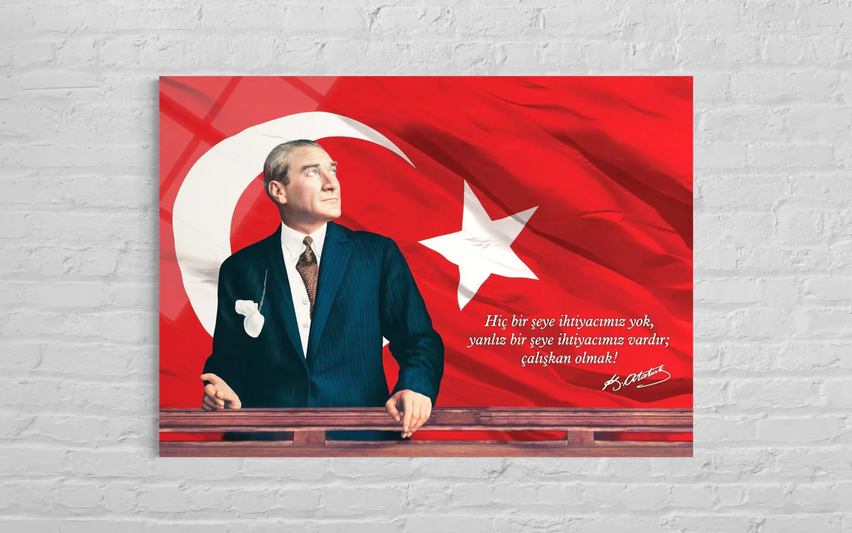 Atatürk Cam Tablo