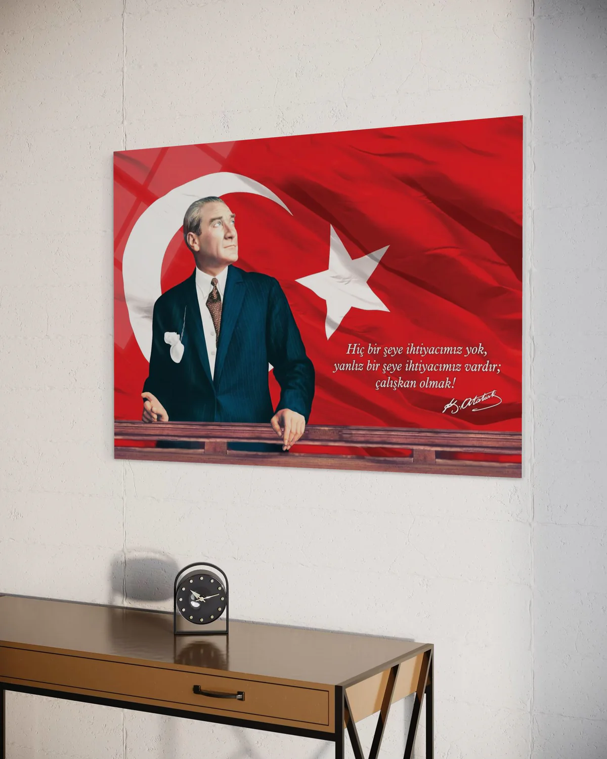 Atatürk Cam Tablo